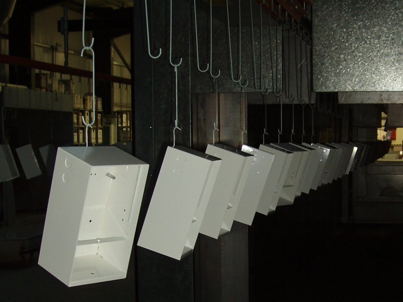 Powder Coating, Finishing & Assembling